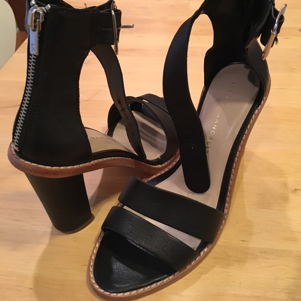 Black Loeffler Randall Heels